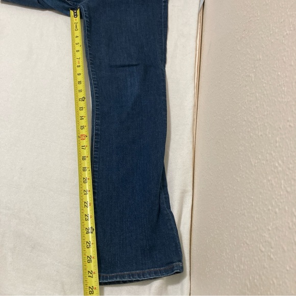 LAUREN RALPH LAUREN Women’s Premier Straight Mid Rise Stretch Blue Jeans Size 32 - Picture 11 of 16